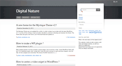 Desktop Screenshot of digitalnature.ro